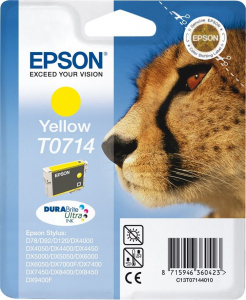 Epson T0714 sárga patron (C13T07144012)